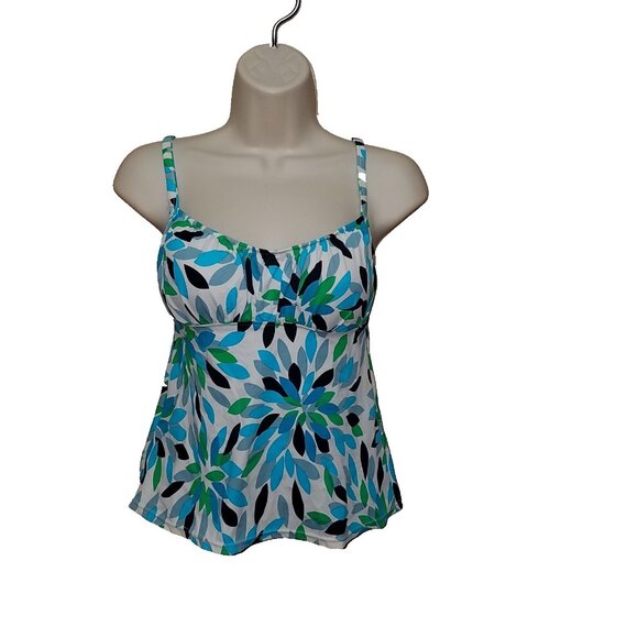 Jamaica Bay Other - Jamaica Bay 10 Padded Bikini Tankini Swim Top Adjustable Size 10 Swim Suit